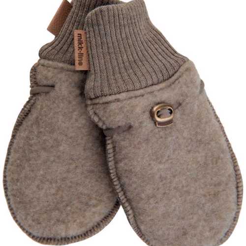 Mikk-Line - Wool Mittens - Melange Denver - Str. 74/80