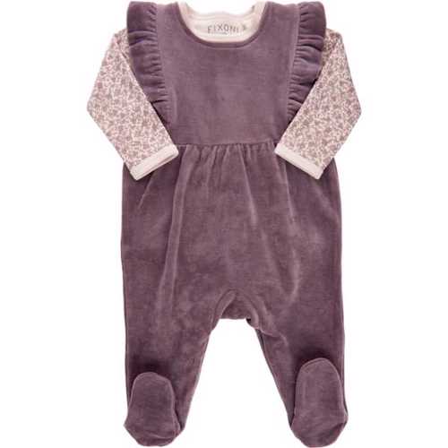 Fixoni - Fixoni Heldragt Romper Set - Lilac - Str. 62