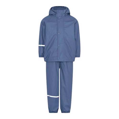CeLaVi - Rainwear Set Solid w. fleece - China Blue - Str. 80