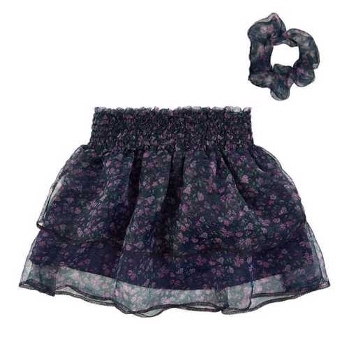 THE NEW - Arganza Skirt - Flower AOP - Str. 5/6 år